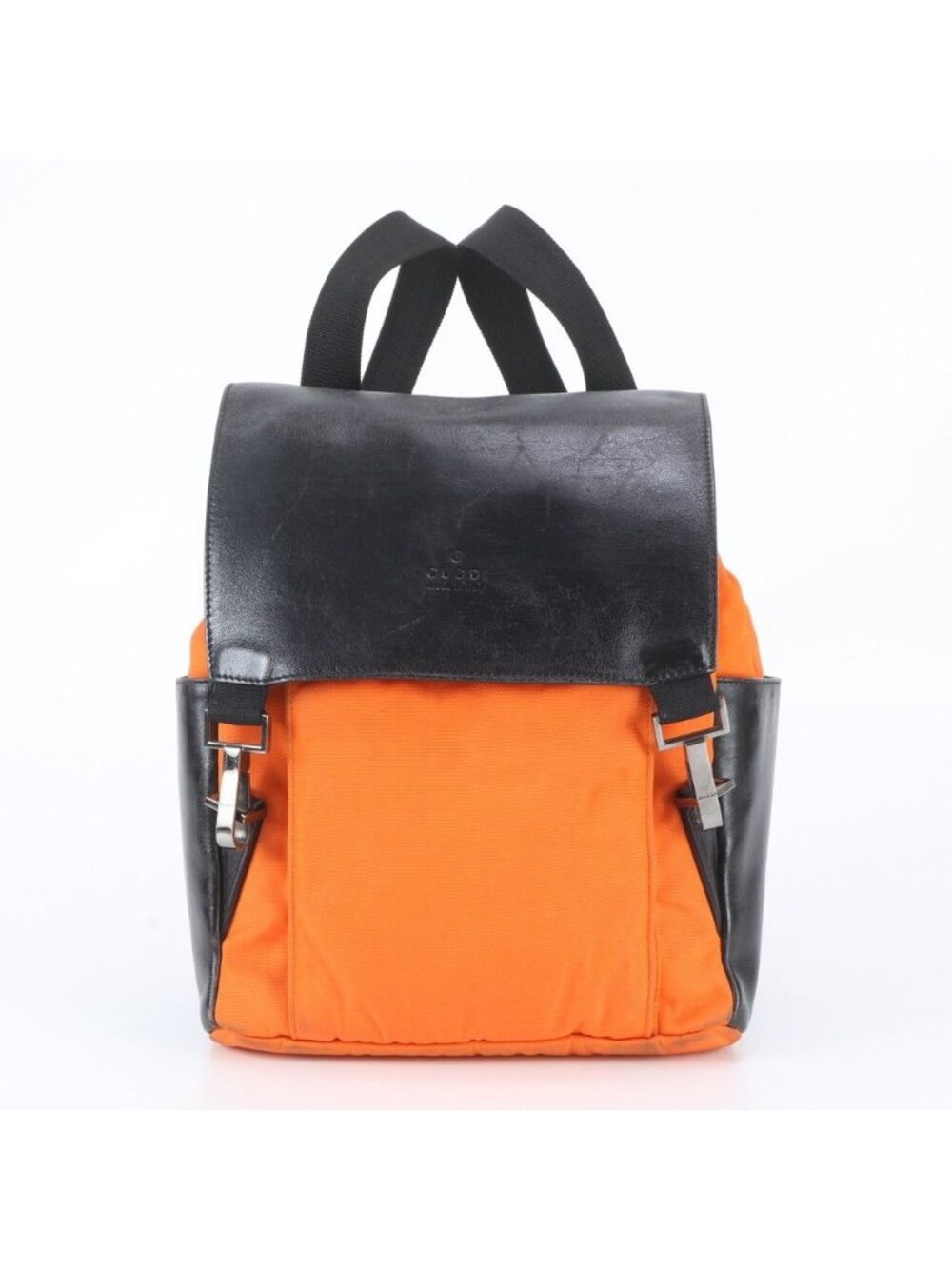 Gucci Leather Nylon Backpack Shoulder Bag